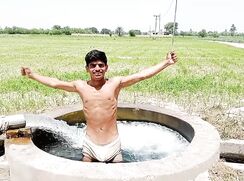 testing the twink TUBE WELL