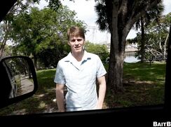 Deceived boy in car finally gets fuck