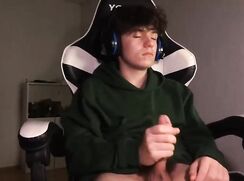 Big Dick Nick Jerks and Cums