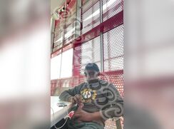 [Black cock] [233] Almost got caught jerkin off in a public library