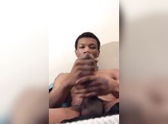 [Black cock] [236] BBC Krazy Krunch exploding nut solo