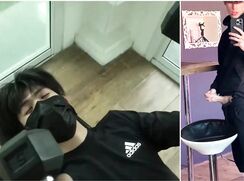 I need to jerk off watching my horny Asian boyfriend on my phone