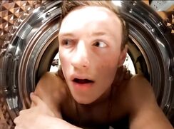 Bareback Washing Machine Gay Porn Videos