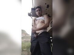 work break for young boy..