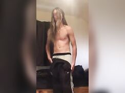 Long hair teen strip boys porn