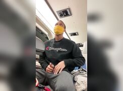 [ABX][3][665] - Wanking in a train