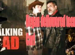 Negan deflowered teen boy Carl Porn
