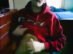 GBT OSU student in red top - AI Enhanced Boys Porn