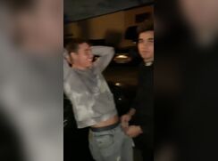 Messin' around in the parking lot