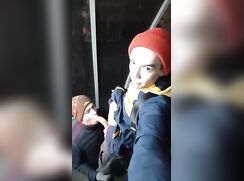 Blowjob in a secluded place