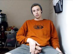 stroking shooting a massive load