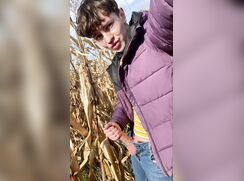 Risky! Horny Boy Can't Wait Anymore & JERKING BIG DICK OUTDOOR SEXY PUBLIC HANDSOME C