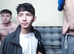 His first oral on cam