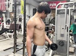 Best friends working out Robert cano