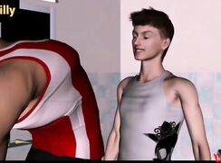 ♥ Roomies Muscle Growth By Victor 3 Dimensional ♥