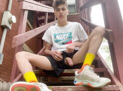 shoes twink cam porn public