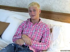 Chads Interview and J/O gay porn tube