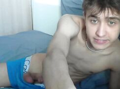 A cute Russian cam no cum twink porn