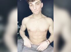 Sexy Muscle Twink Wank Cum Jerking off Hot Gay Solo Porn