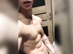 KTB - Muscle Twink Czech Shower Wank Amateur