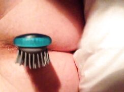 hairy ass and balls teen anal play and wank