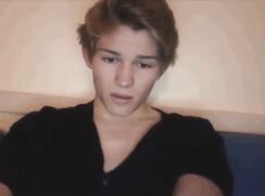 Cute camboy cums in face twink porn