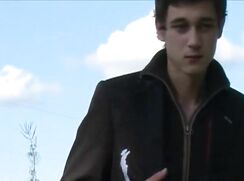 skinny twink with uncut cock wanks and cum outdoors boys porn