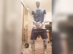 [ABX][3][855] - Spot spiderman intense orgasm after 5 days