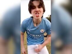 18y Soccer Lycra  ❤️ cum