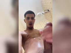 pov he cums on your face