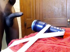 [ABX][3][875] - Fleshlight masturbation w huge cumshot