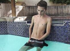 Cody Wilson poolside JO