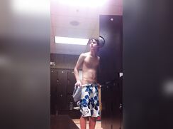Locker Spy Cam Young Lad Changing