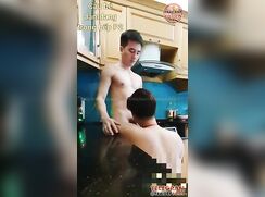 Let's Cam A Boy In A Vietnam Kitchen