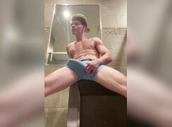 Showing Off In The Bathroom Twink Cam Porn