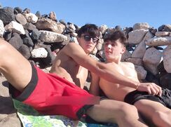 Sex On The Nude Beach Gay Porn Tube