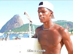 Gorgeous Latino Twink Picks Up A Hot Latino Twink On The Beach