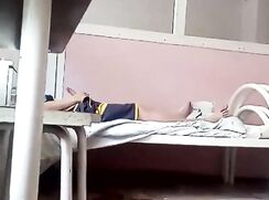 The guy jerks off in the hospital