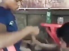 Straight man tries a friend's dick for the first time boys porn