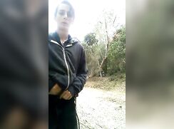 teen jerking off outdoor