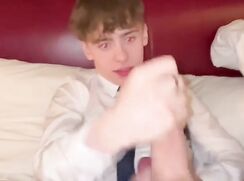 No, it's on my shirt!