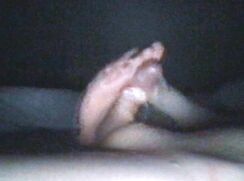 Twink jerks with and comes on foot