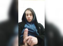 Young boy wank Subway