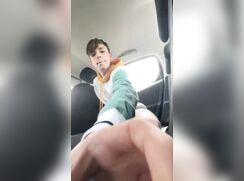 Jerking In The Backseat Of That Car Gay Porn Videos