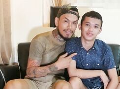 Inked Up Cholo and his JNG Boi Twink Gay Porn