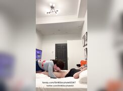 Straight german  19 year old student gets blowjob blindfolded