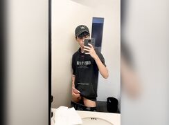 GBT Tattoo Collage boy porn Wanking and Cumming - AI Enhanced