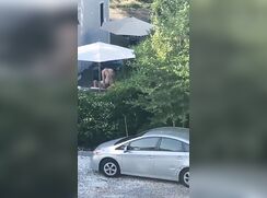 Gay neighbor takes a massive one raw