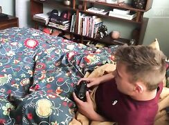 Gray; Gameboy pleases his daddy gay porn tube