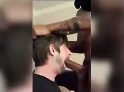 straight black twink facefucks trade mouth
